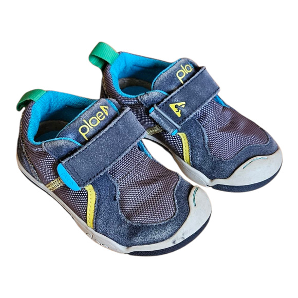 Plae Ty Sneakers Shoes Hook and Loop Closure Toddler Size 6.5 - Picture 2 of 8